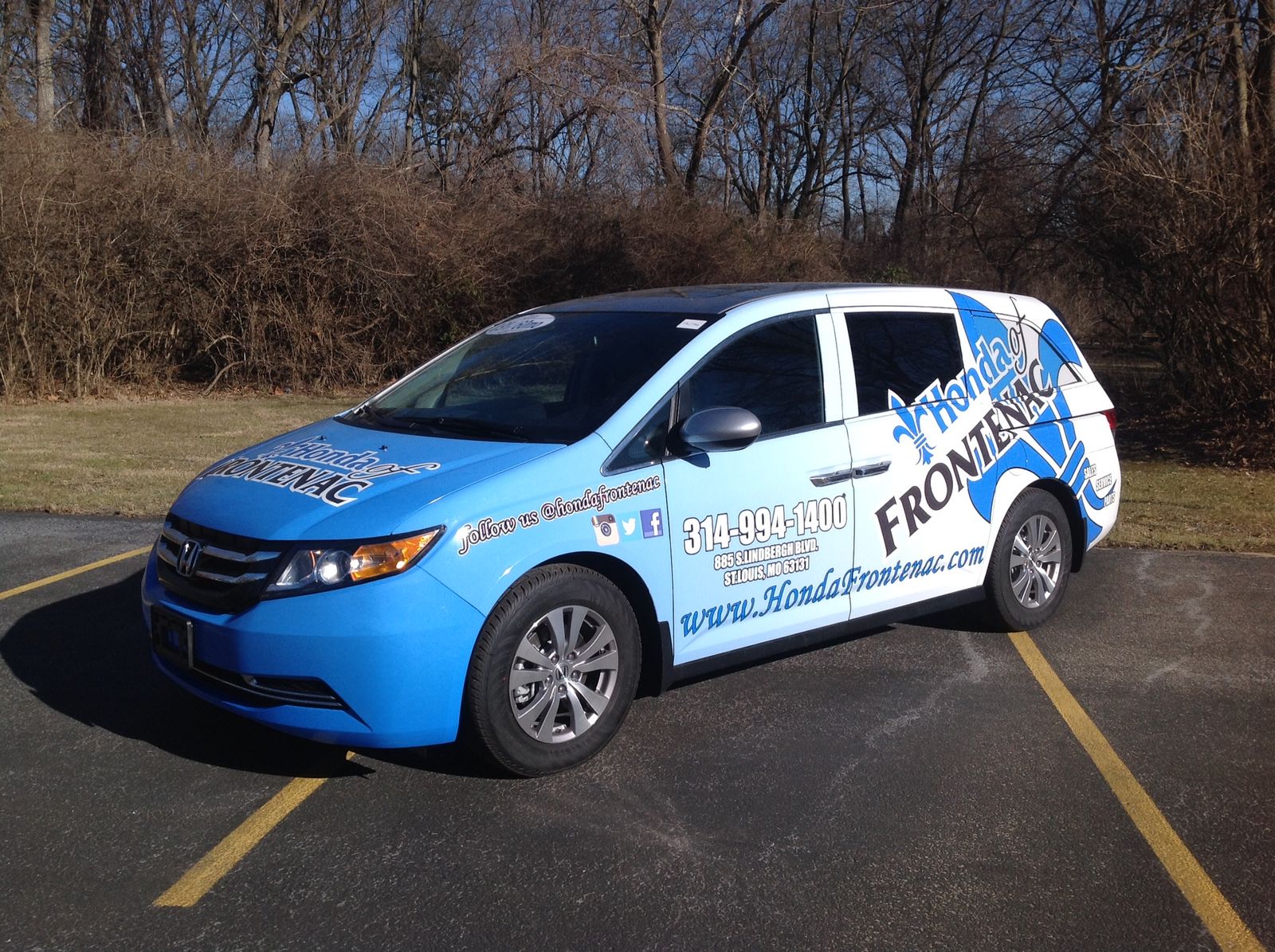 A wrapped Odyssey for Honda of Frontenac