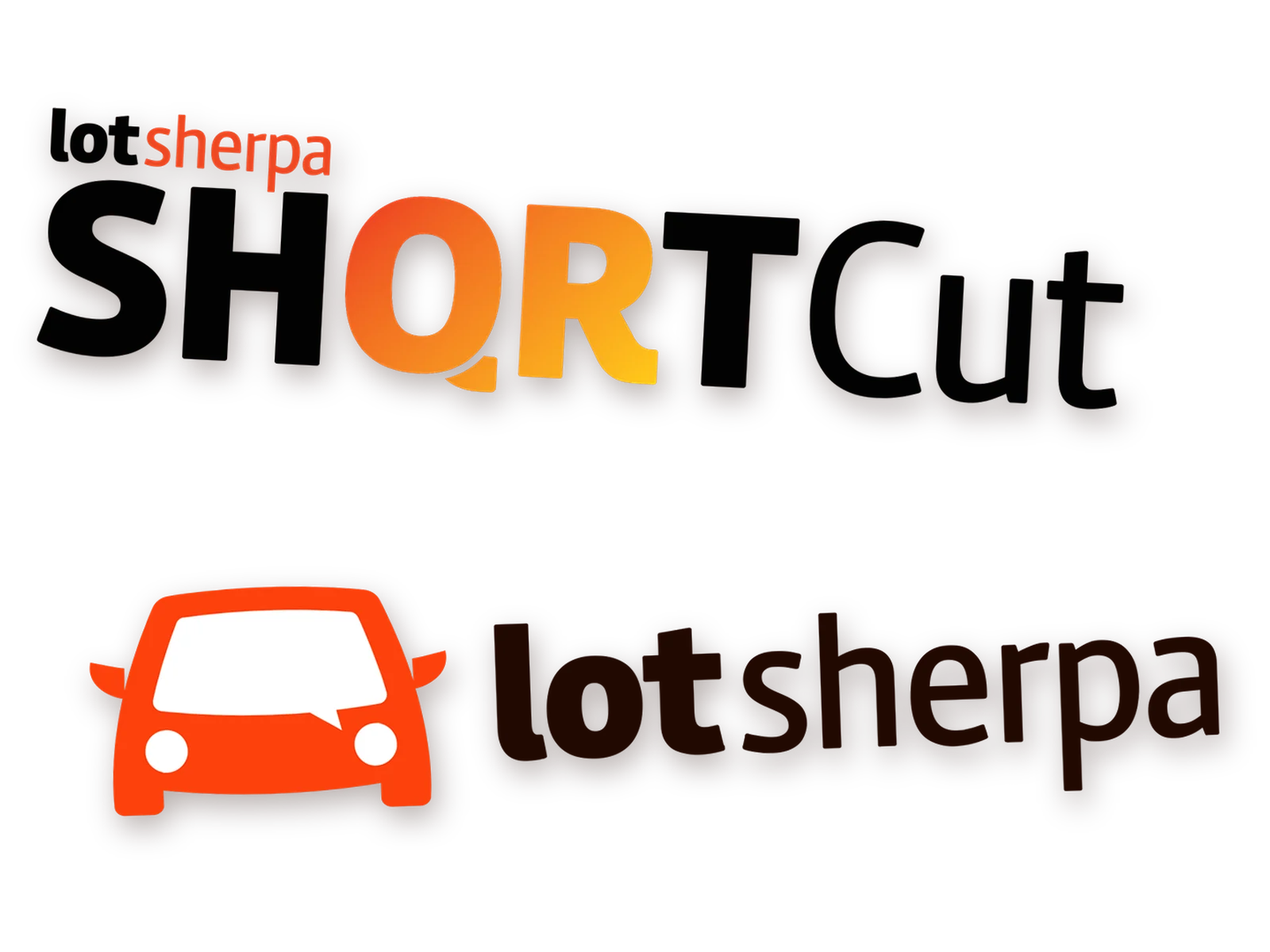 The Lot Sherpa and ShortCut logos, which we designed